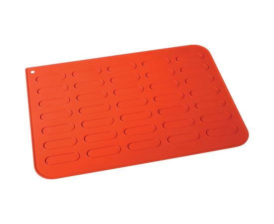 Лист кондитерский для 35-ти мини-эклеров, силикон, L=29,8 см, B=39,8 см, Martellato