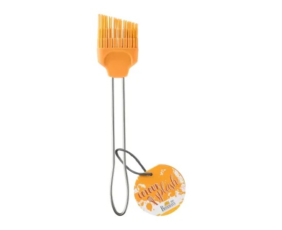 Силиконовая кисточка 21 см, цвет оранжевый, серия Colour Kitchen, Birkmann