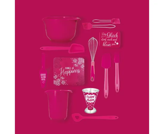 Силиконовая кисточка 21 см, цвет гранатовый, серия Colour Kitchen, Birkmann, изображение 3