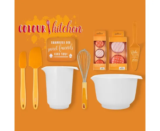 Шпатель, 29 см, цвет оранжевый, серия Colour Kitchen, Birkmann, изображение 2