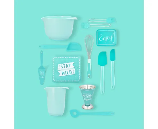 Силиконовая кисточка 21 см, цвет бирюзовый, серия Colour Kitchen, Birkmann, изображение 3
