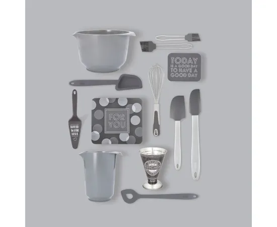 Силиконовая кисточка 21 см, цвет серый, серия Colour Kitchen, Birkmann, изображение 3