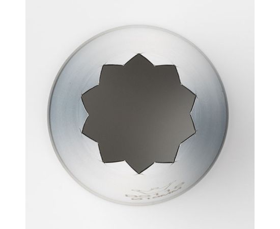 Набор из 5-ти насадок кондитерских «Открытая звезда», нержавеющая сталь, H=50 мм, L=35/18 мм, Martellato, изображение 3