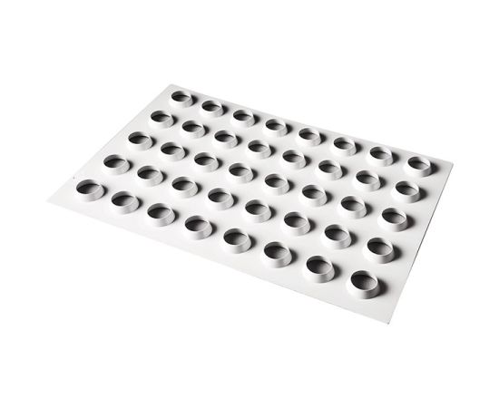 Резак кондитерский «Круг» на листе 60*40см, абс-пластик, D=37 мм, цвет белый, Martellato