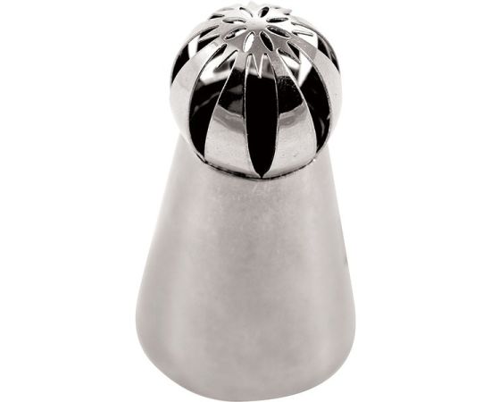 Насадка кондитерская «Сфера», нержавеющая сталь, H=57 мм, L=32/22 мм, Martellato