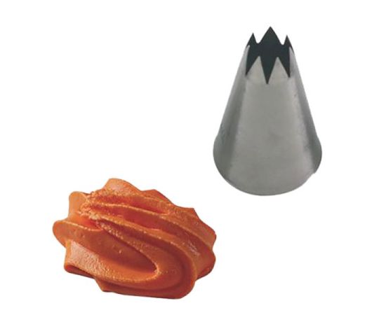 Насадка кондитерская «Открытая звезда», нержавеющая сталь, D=3/1 см, H=5 см, Martellato