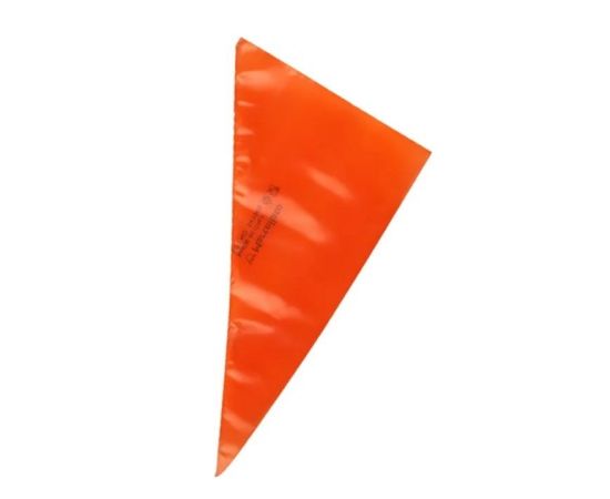 Мешок кондитерский одноразовый 100 микрон, 80 шт, полиэтилен, L=30 см, цвет оранжевый, Martellato