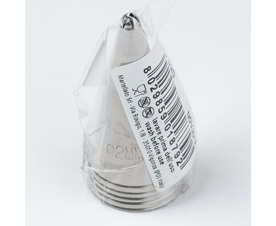 Набор из 5-ти насадок кондитерских «Закрытая звезда», нержавеющая сталь, D=25/2 мм, H=47 мм, Martellato, изображение 3