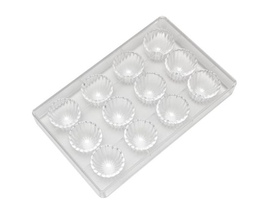 Форма для шоколада, 12 ячеек, поликарбонат, H=36,5 мм, L=277 мм, B=175 мм, Martellato