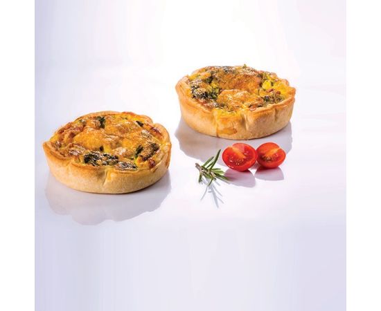 Набор из 2-х форм кондитерских перфорированных «Круг», 6 шт на листе 30х40 см, силикон, стеклопластик, D=85 мм, H=20 мм, цвет черный, Martellato, изображение 3