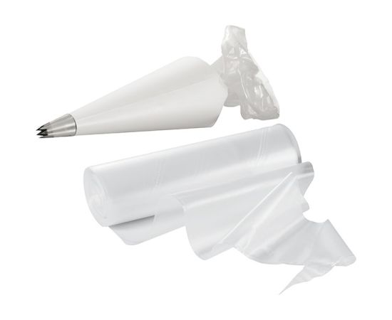 Мешок кондитерский одноразовый, 100 шт, полиэтилен, L=55 см, B=28 см, Paderno