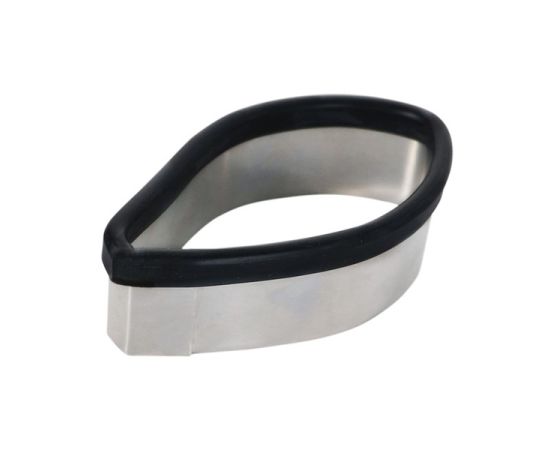 Форма-резак "Какао-бобы", нержавеющая сталь, H=30 мм, L=92,5 мм, B=51 мм, Martellato