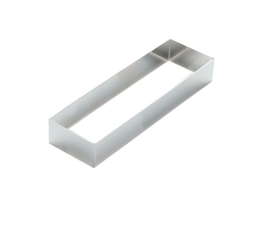 Форма-резак прямоугольная, нержавеющая сталь, 600 мл, H=40 мм, L=252 мм, B=62 мм, Martellato