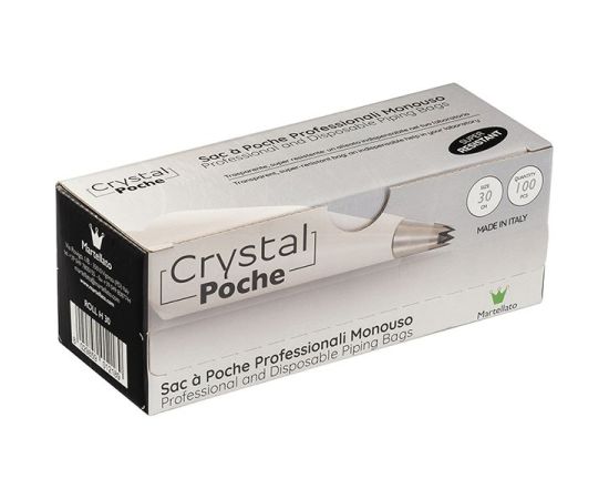 Мешок кондитерский одноразовый 80 микрон, 100 шт, полиэтилен, L=30 см, Martellato, изображение 3
