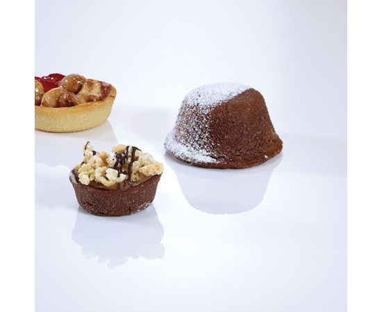 Набор из 2- форм кондитерских перфорированных «Круг», 24 шт на листе 30х40см, силикон, стеклопластик, D=40 мм, H=16 мм, цвет черный, Martellato, изображение 3