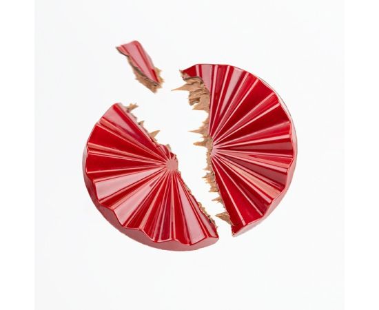 Форма для шоколада «Плиссе», 2 ячейки, пластик, H=26 мм, L=275 мм, B=175 мм, Martellato, изображение 3