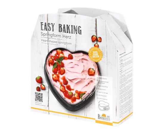 Разъемная форма Сердце d 22 см, серия Easy Baking, Birkmann, изображение 2