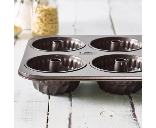 Форма-противень для 6 кексов Бандт d 10 см, серия Easy Baking, Birkmann, изображение 3