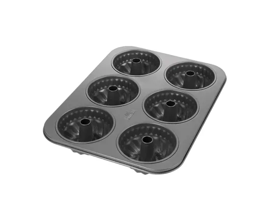 Форма-противень для 6 кексов Бандт d 10 см, серия Easy Baking, Birkmann