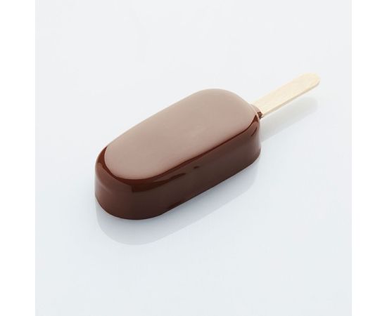 Набор из 4-х форм для мороженого, 12 ячеек, силикон, L=39 см, B=14,6 см, цвет белый, Martellato, изображение 2