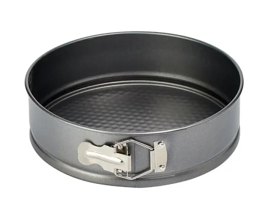 Форма кондитерская  разъемная, сталь, антипригарное покрытие, D=26 см, H=7 см, цвет черный, Paderno