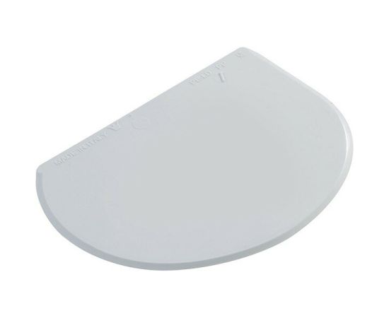 Шпатель твердый, пластик, L=15 см, B=11 см, цвет белый, Martellato, изображение 2