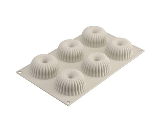 Форма для приготовления пирожных Mini Raggio 18 х 33,6 см силиконовая, Silikomart, изображение 8