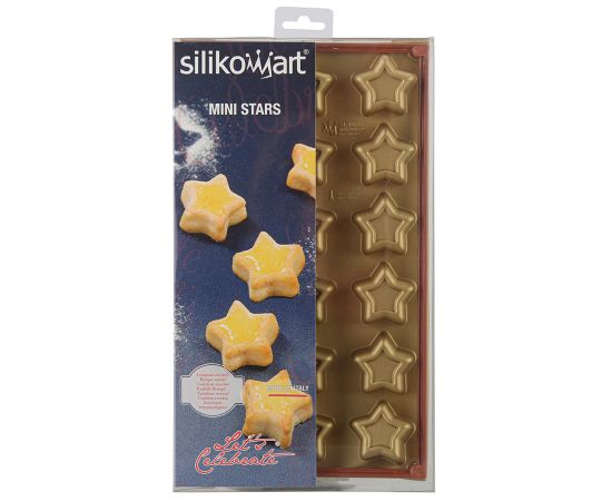 Форма для приготовления пирожных Stars силиконовая, Silikomart, изображение 6