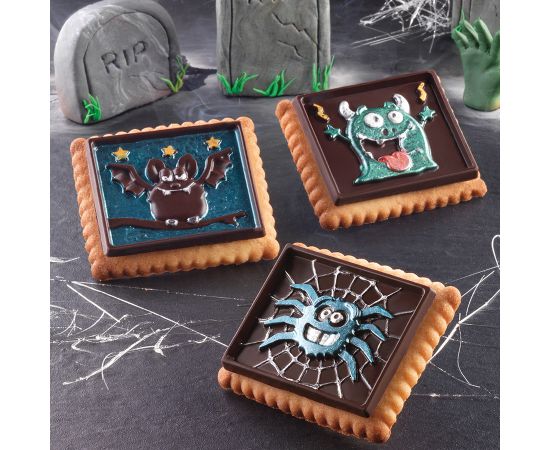 Набор для приготовления печенья Monsters, 15,5 х 11 х 5,5 см, Silikomart, изображение 2