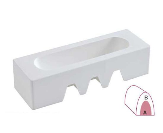 Форма для приготовления пирожного KIT INSERT GIANDUIA, 22,6 х 6 х 6,9 см, силиконовая, Silikomart, изображение 2
