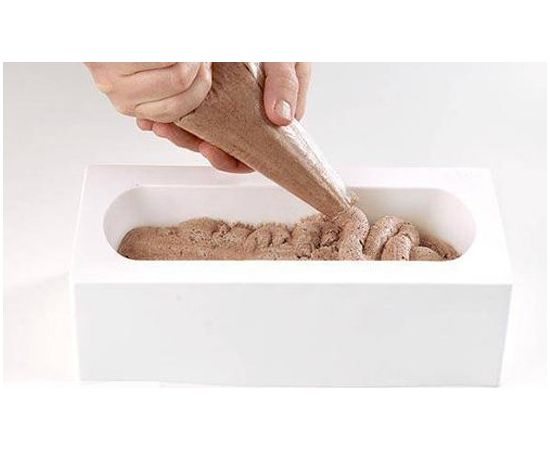 Форма для приготовления пирожного GIANDUIA, 25 х 8 х 9 см, силиконовая, Silikomart, изображение 3