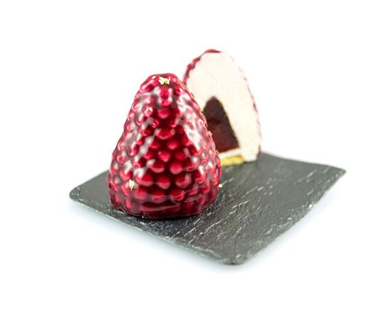 Форма для приготовления пирожного Mora & Lampone, 11 х 44,5 х 6,7 см, D6,5 см, силиконовая, Silikomart, изображение 6