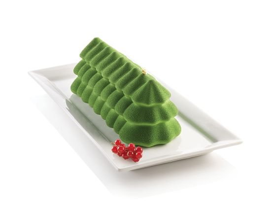 Форма для приготовления пирожного Sapin, 25 х 8,9 х 8,7 см, силиконовая, Silikomart