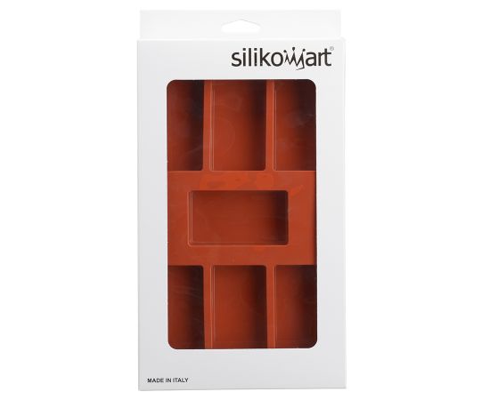 Форма для приготовления пирожных Rettangolo силиконовая, Silikomart, изображение 2