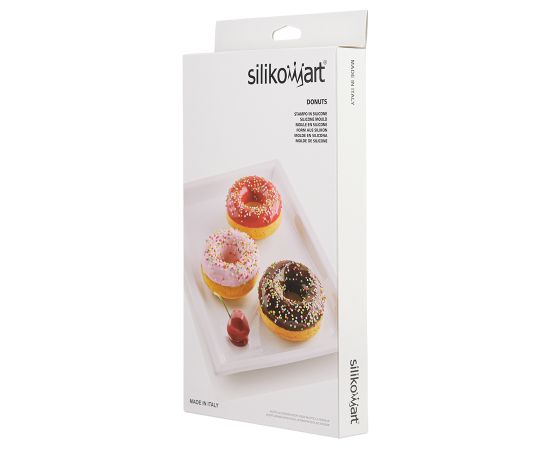 Форма для приготовления пончиков Donuts ?7,5 см силиконовая, Silikomart, изображение 2