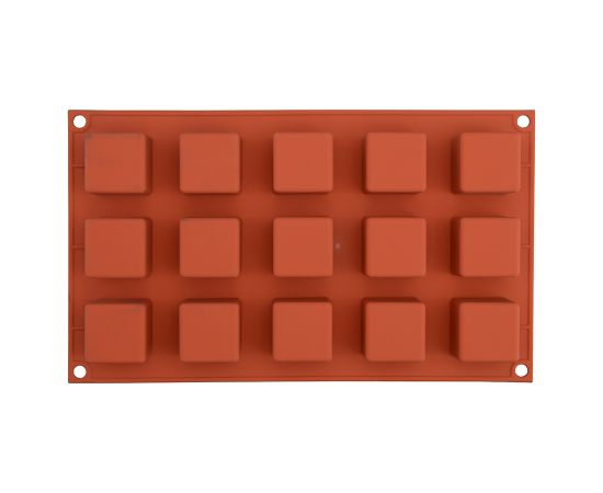 Форма для приготовления пирожных Cube 3,5 х 3,5 см силиконовая, Silikomart, изображение 8