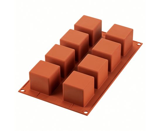 Форма для приготовления пирожных Cube 5 х 5 см силиконовая, Silikomart