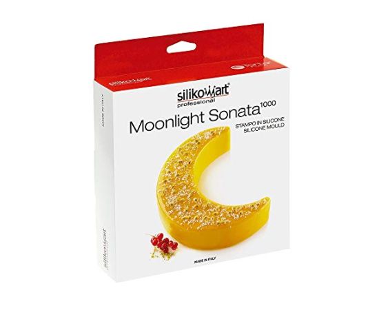 Форма для торта и пирожного MOONLIGHT SONATA, 1000 мл, 23 х 17,8 х 6,5 см, силиконовая, Silikomart, изображение 6