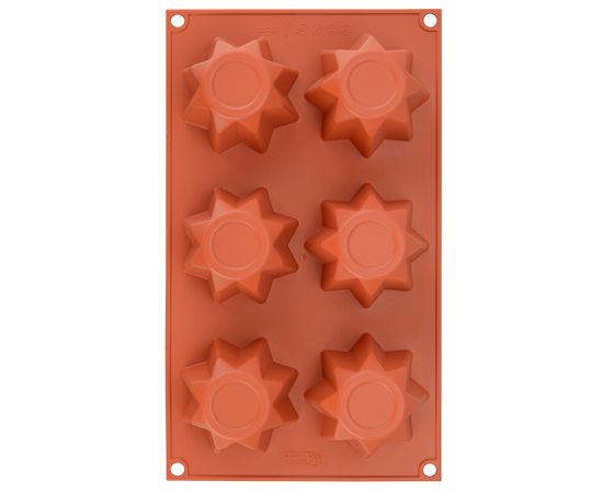 Форма для приготовления пирожных Mini Pandoro силиконовая, Silikomart, изображение 7