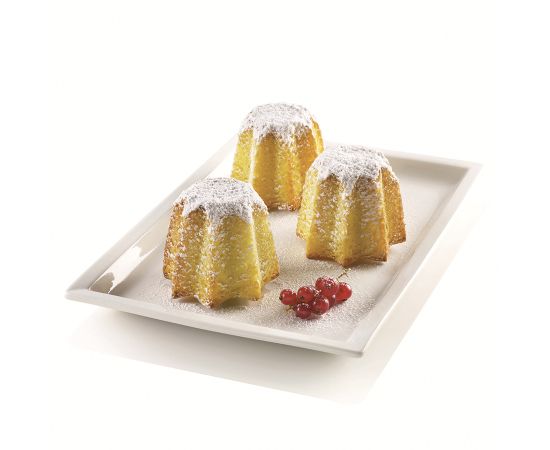 Форма для приготовления пирожных Mini Pandoro силиконовая, Silikomart, изображение 2