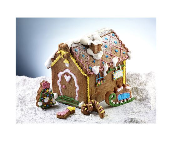 Набор для приготовления пряничного домика Home Sweet Home, 18 х 11,5 х 16 см, силиконовый, Silikomart, изображение 4