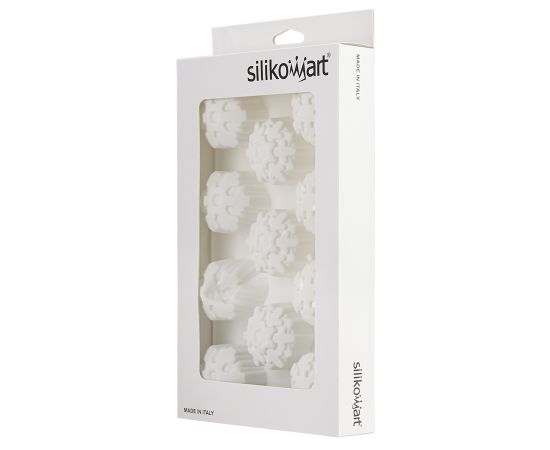 Форма для приготовления пирожных и конфет Snowflakes 30,5 х 18 см, Silikomart, изображение 9
