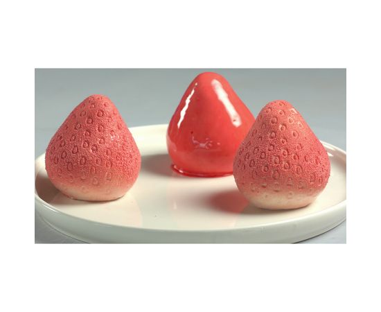 Форма для приготовления пирожных Fragole e Panna силиконовая, Silikomart, изображение 4