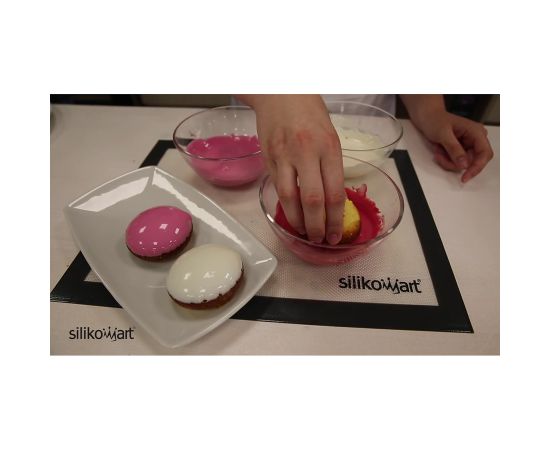 Форма для приготовления пирожных Mini Goccia 18 х 33,6 см силиконовая, Silikomart, изображение 6