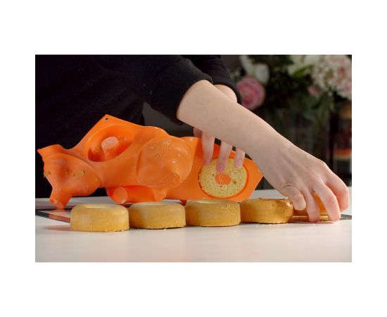 Форма для приготовления пончиков Donuts 18 х 33 см силиконовая, Silikomart, изображение 7