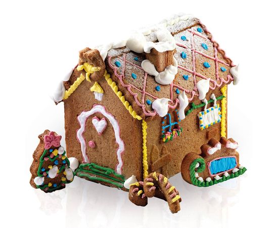 Набор для приготовления пряничного домика Home Sweet Home, 18 х 11,5 х 16 см, силиконовый, Silikomart
