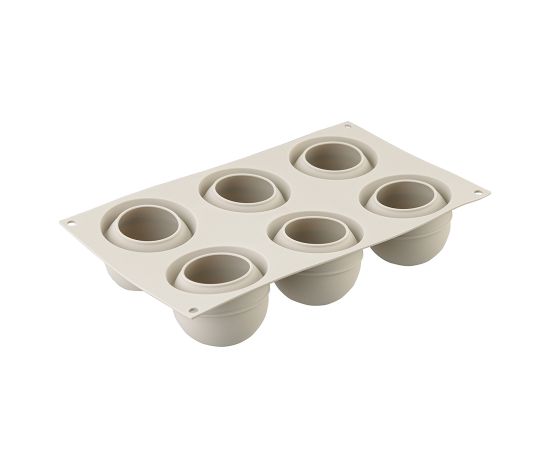 Форма для приготовления пирожных Coccola 18 х 34 см силиконовая, Silikomart, изображение 2