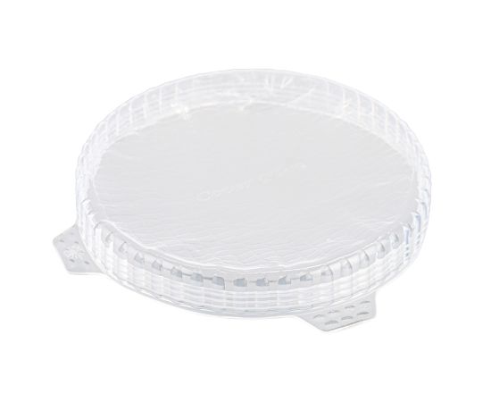 Набор из 3 крышек Coverflex ?11, 16, 21 см силикон, голубой, Silikomart, изображение 4