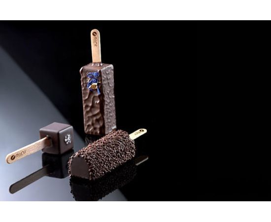 Форма для приготовления пирожного Mini Pick, размер ячейки 6 х 2 х 1,8 см, 22 мл, силиконовая, Silikomart, изображение 5