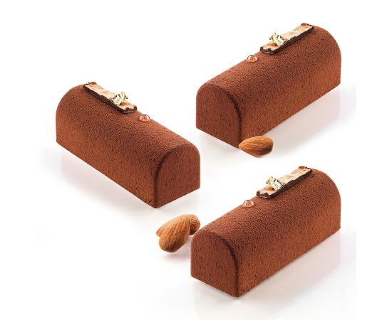 Форма для приготовления пирожных Midi Buche силиконовая, Silikomart, изображение 3